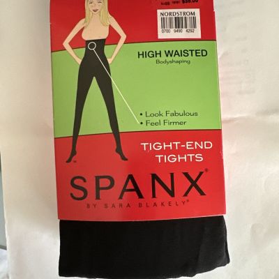 SPANX Original Women's Tight-End Tights Size A Black NEW Bodyshaping