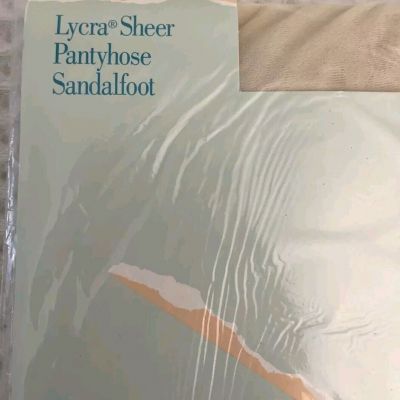 Motherhood Maternity Pantyhose Women's Sz L Sheer Sandalfoot Pregnant USA