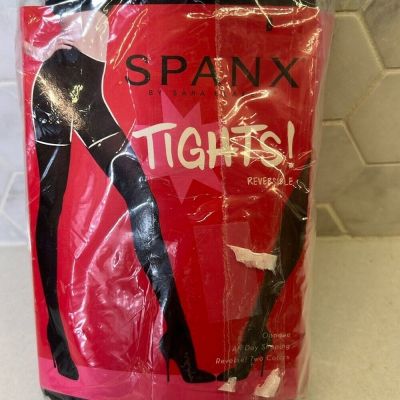Spanx Shaping Tights Size B Reversible Black