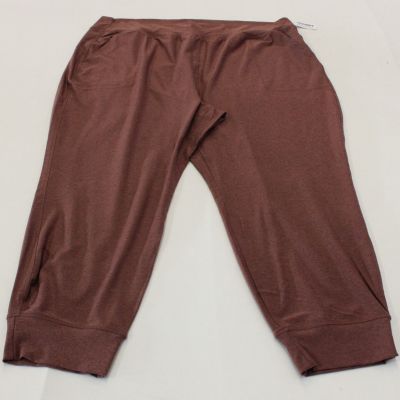 Old Navy Women's Plus Extra High-Waist Cloud 7/8 Joggers CG2 Warm Taupe Size 3X