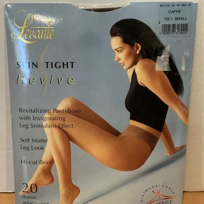 Levante Skin Tight Revive Pantyhose Caffe’ Small New Made In Italy