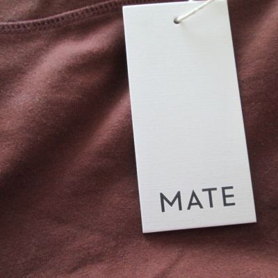 NWT MATE the Label Brown Organic Stretch Legging - Size 2X
