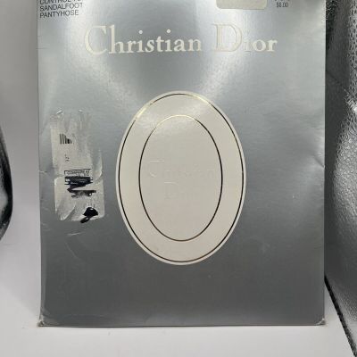 Christian Dior Pantyhose 4477 Daytime Silken Sheer Control Top  Stone size 3 NOS