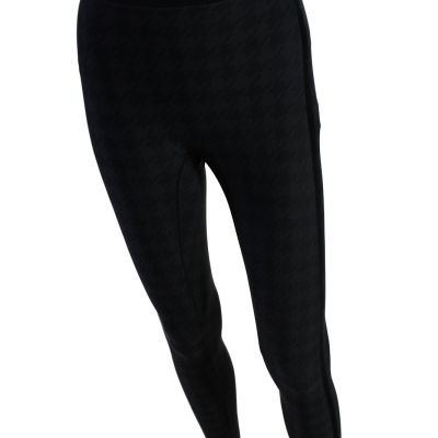 Ultracor Women's Elastic Waist Full Length Workout Legging Black Size XS