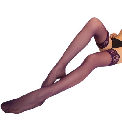 Hosiery Tights Sexy Women Stylish Lace Overknee Stockings Ultra-thin