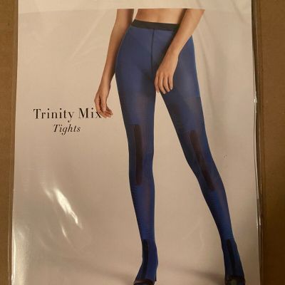 Wolford Trinity Mix Tights (Brand New)