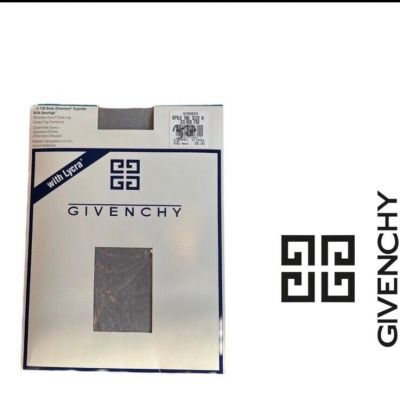 Givenchy Vintage Nylons Silver Fox Size B Style 156 Control Top Pantyhose Lycra