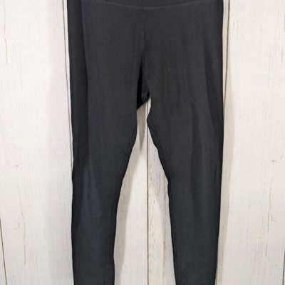 Sunfrog Size Large Plain Black Casual Womens Everyday Leggings