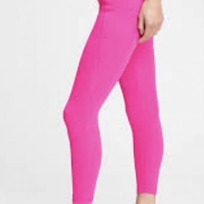 Gap Fit Sculpt revolution bright pink 7/8 legging high waist size XS
