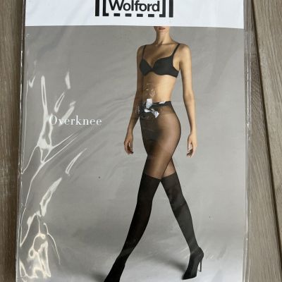 Wolford  Overknee Tights Black Size Medium NEW