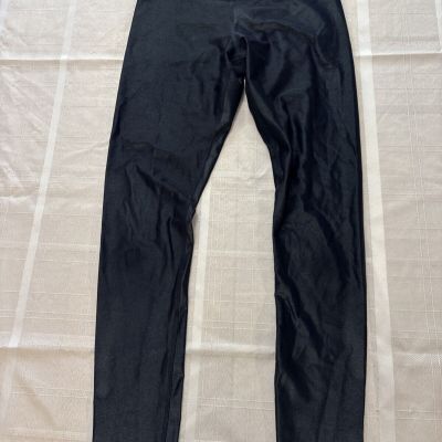 Carbon38 Full-length Takara Shine Leggings Sz S Navy Blue Wide Waistband