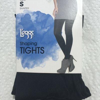 L'eggs Black Shaping Tights Size Small 2