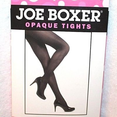 Joe Boxer Women's Fuchsia/Pink Solid Opaque Tights 1 Pair - Small/Medium/Large