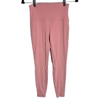 Lululemon Align High Rise Pink Leggings Size 6 Athletic Work Out Active Gym Yoga