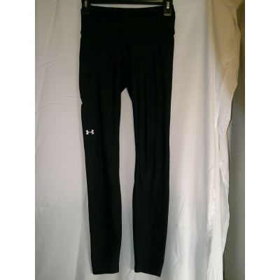 Under Armour Black Athletic Leggings Workout Yoga Running Pants Size XS