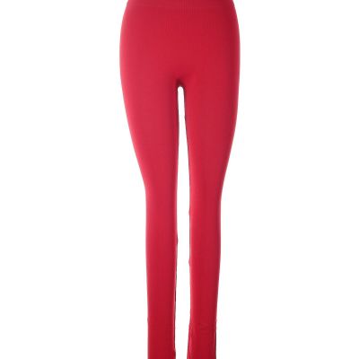 Assorted Brands Women Red Leggings One Size