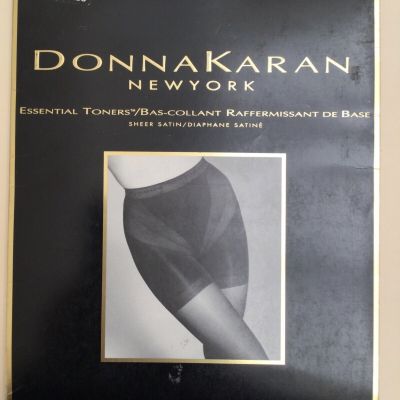 NEW Vtg • DONNA KAREN HOSIERY • Essential Toners Tights • PALOMINO • Small • A16