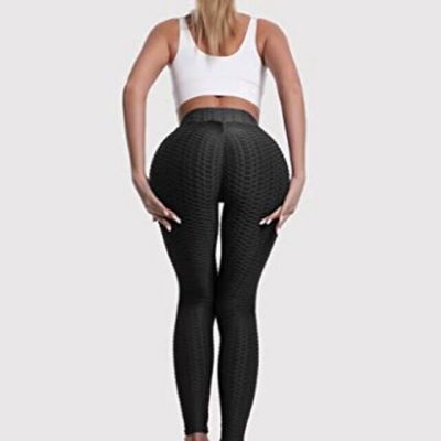 Wholesale Scrunch Booty Yoga Pants High Waisted Textured Butt Lift Leggings