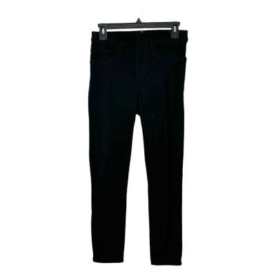Spanx Leggings Womens Small Jean-ish Cropped Black Pull On Cotton Stretch 20114R