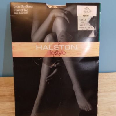 Halston Lifestyle Lycra Day Sheer Control Top Chocolate Medium 5'4