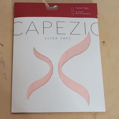 Capezio Footed Tights 1915 C BPK Size 8 12 Pink Sealed Package Unused