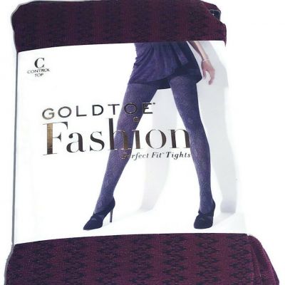 Womens GoldToe BURGUNDY TIGHTS Clothes - Size C