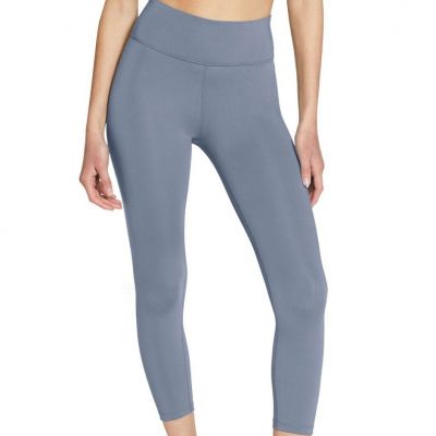 Nike Womens One Plus Size Cropped Leggings Size 1X Color Gray