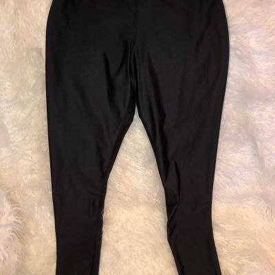 Early Winters Performane Outfitters Black Stretch Workout Leggings Size Large