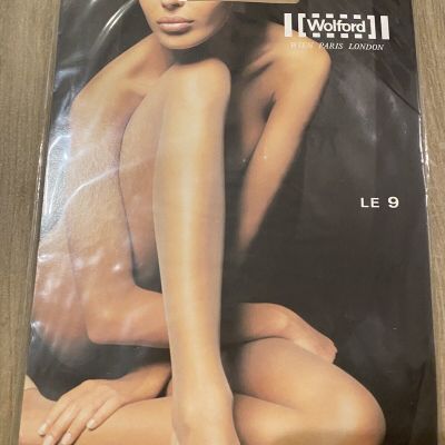 Wolford LE 9 Tights Nylons Small Sand 4467