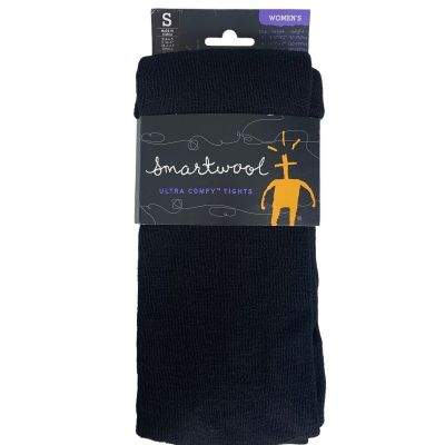 Smartwool Ultra Comfy Tights Size Small Black Stretch Fitted NEW Womens