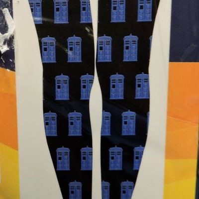 2 Pair Doctor Who Tights Small to Medium Size