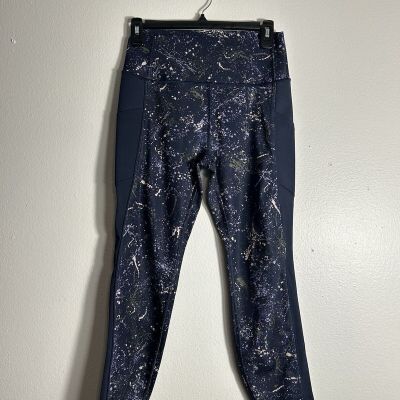 Gapfit Sculpt Revolution Splatter print yoga exercise pants MEDIUM