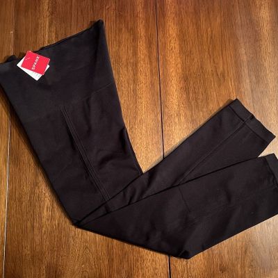 Spanx Size 1X Very Black Ecocare Ankle Leggings Style 20344R NWT