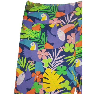 LuLaRoe Leggings TC Tall & Curvy Butter Soft Pink Floral Print Womens Plus Size