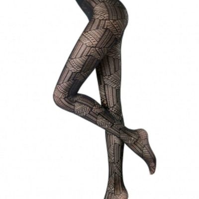NIP Oroblu Abstract Mistery Tights 40 Size S Gray Melange New in Package