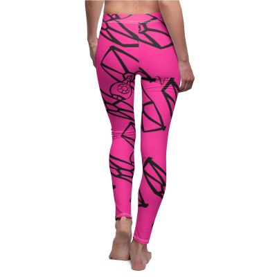 TIE Fighter [1] Women's Bright Pink Casual Leggings Full Print