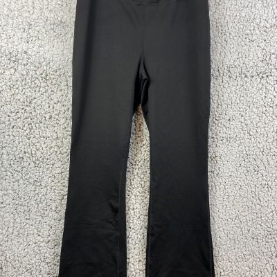 Tchibo black stretchy  yoga pants wide leg women's size XM