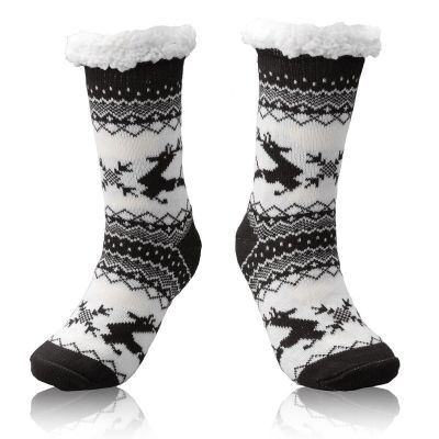 Extra Thick / Super Soft / Fluffy Warm Microfiber Fuzzy Comfy Home Slipper Socks