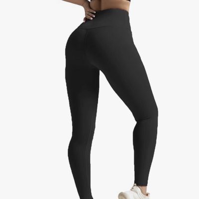 AJGAI Women’s Small Workout Leggings High Waisted No See Through Capris