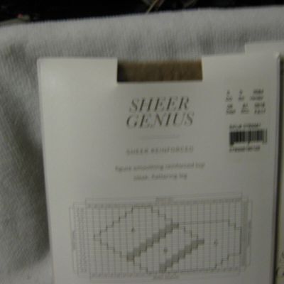 Dress Barn Sheer Genius Day Time Sheer Pantyhose Nude Size A 2 Pairs