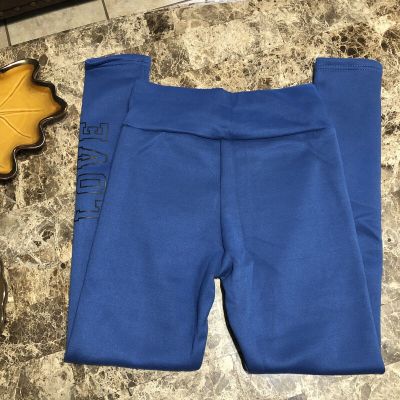 Bodaea Fashion New Blue Leggings Women’s SZ S/M Fur Lining Pant