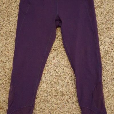 Calia By Carrie Underwood Women's Size M Leggings Crop Style Dark Purple