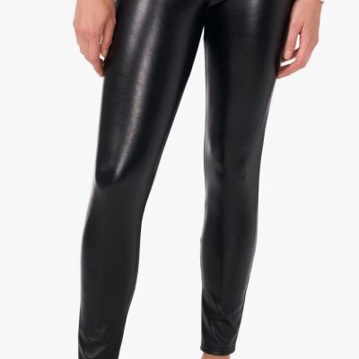 1. STATE Faux Leather Leggings in Rich Black Size Medium