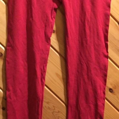 No Boundaries Red Nylon Tights Holiday Undergarment XL 15 17 Ladies Woman