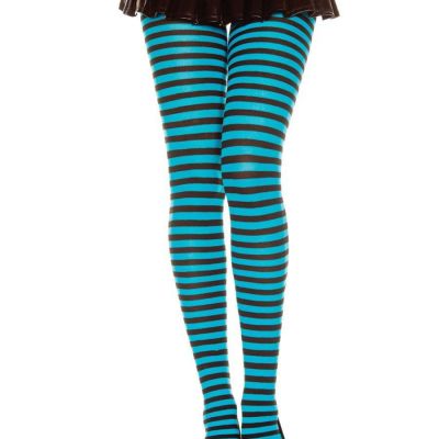 Sexy Gothic Punk Opaque Wide Large Small Striped Full Stocking Pantyhose Costume