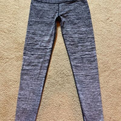 AERIE Ombre Gray Chill Play Move Quick Dry Yoga Pant Ankle Leggings Mid Rise M
