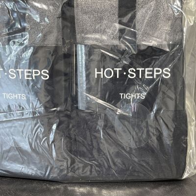 Hot Steps Fashion Tights Gray & Black