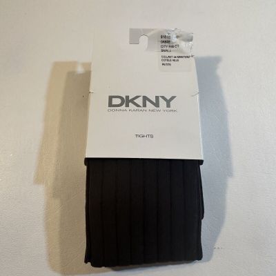 NWT DKNY Size Small Petite Brindle Tachete Ribbed Tights