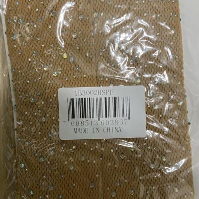 2 Pack Glitter Pattern Sheer Fishnet Tights Size Small High Waist Mesh Pantyhose