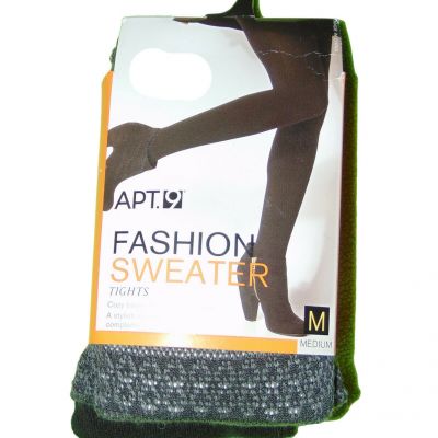 Apt 9 Fashion Sweater Tights Medium Women New